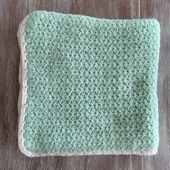 Hand Crafted Other - 🌿👶 Vintage Handmade Crochet Baby Blanket